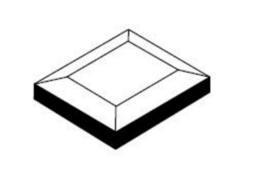 Beveled Double Glazed Edge