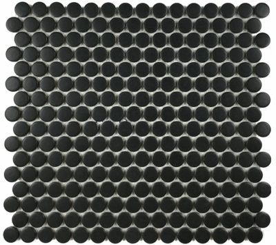 Penny Rounds ¾” Black Matte