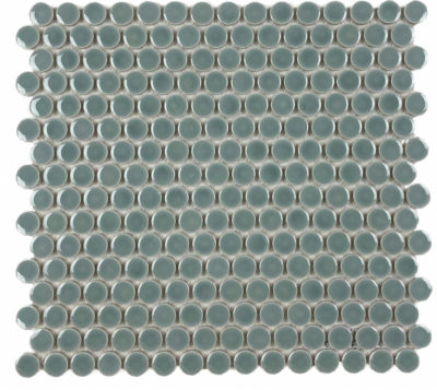 Penny Rounds ¾” Teal
