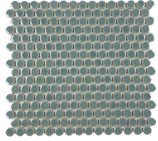 Penny Rounds ¾” Teal