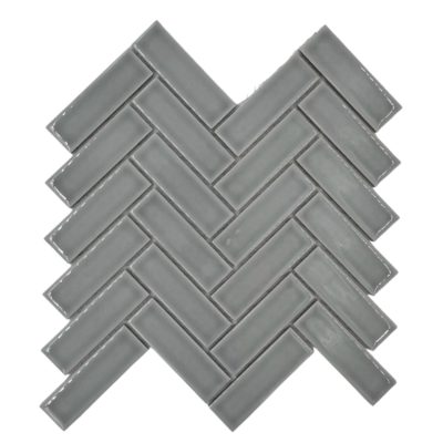 RECTANGLE HERRINGBONE 11″X11.1″  LIGHT GRAY