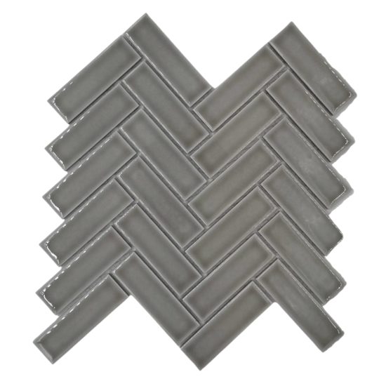 RECTANGLE HERRINGBONE 11"X11.1" TAUPE