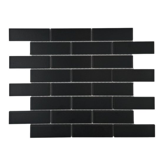 RECTANGLE OFFSET 10.4"X11.8" MATTE BLACK